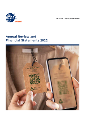Cover GS1 Ireland Annual Report 2022 GS1 Ireland Annual Report Cover 2022