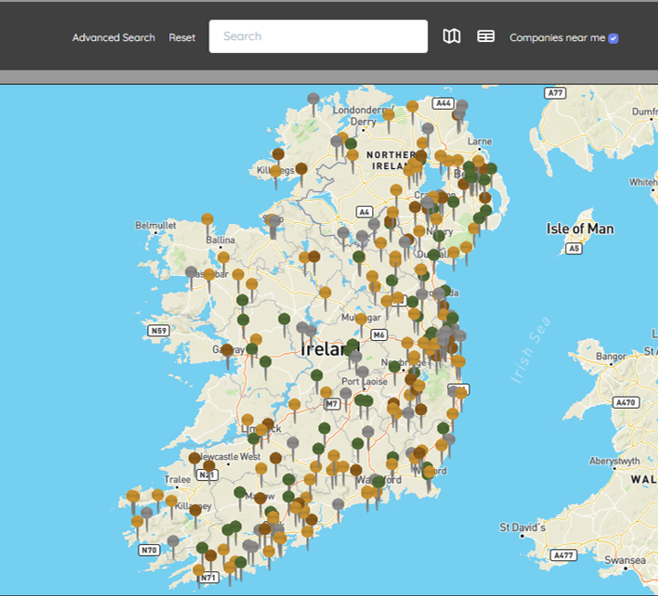 Blas Map Ireland