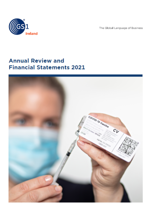 GS1 Ireland Annual Report Cover 2021