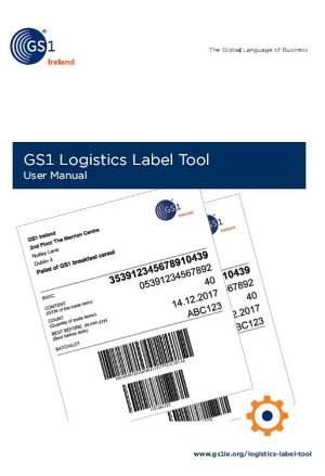 Logistics Label User Guide Cover