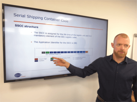 GS1 Ireland SSCC Logistics Label Classroom Training