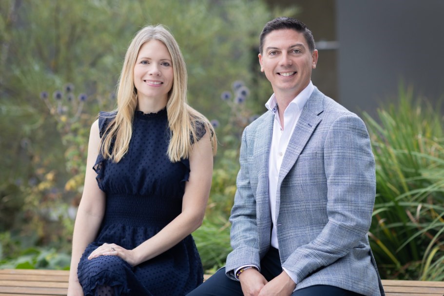 Kinset Founders Katelyn O'Riordan and Alan 
