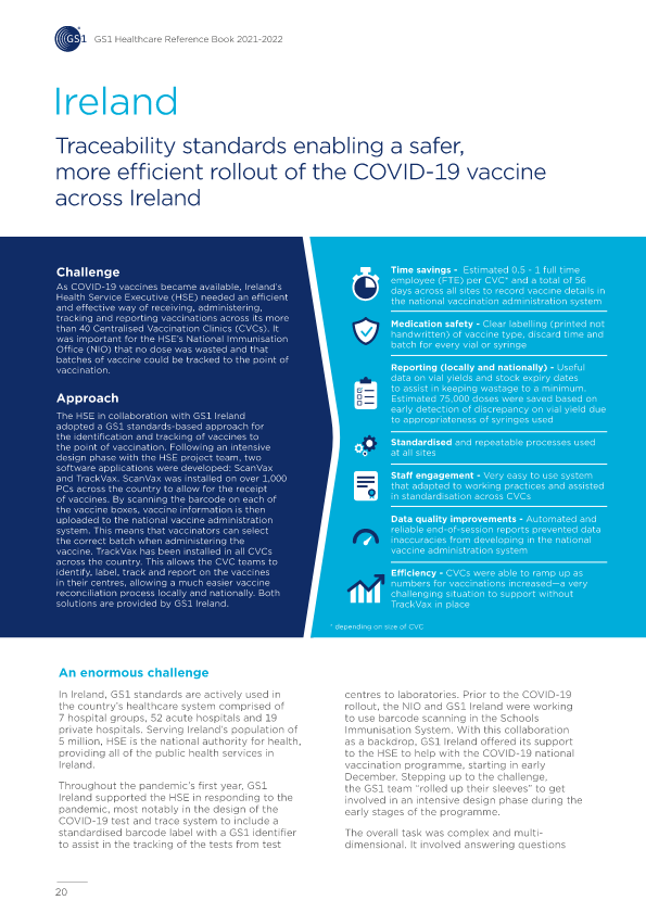 GS1 Ireland Case Study - Traceability standards enable efficient rollout of COVID-19 vaccine thumbnail