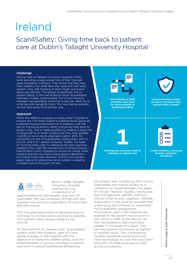 Scan4safety Giving Time Back To Patient Care At Dublin’S Tallaght University Hospital thumbnail